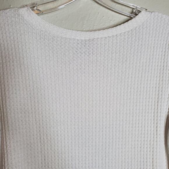 Paper Crane Waffle Knit Cactus Short Sleeve Graphic T-Shirt XS Gardener Plants - Picture 6 of 9